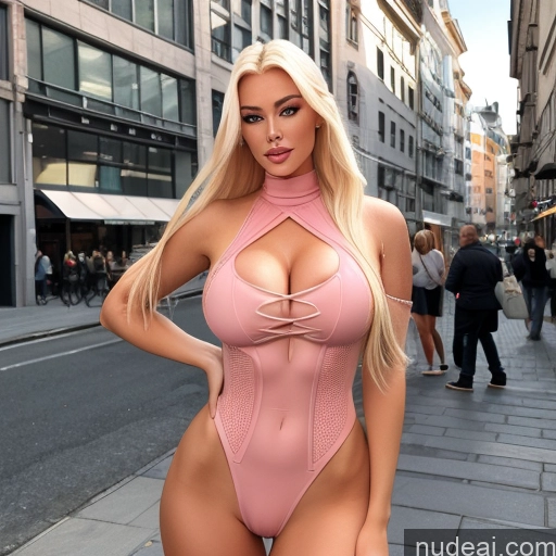 Bimbo 20s 30s Several Straight Blonde Scandinavian Full Frontal Nude