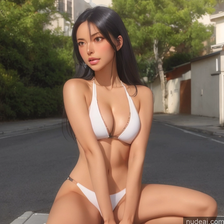 Nude Nagatoro Hayase, Hair Ornament, Brown Eyes, Hairclip ,dark Skin, Black Hair Woman One Perfect Boobs Skinny Perfect Body Pubic Hair Tanned Skin 18 Soft Anime Crisp Anime Warm Anime Front View T-pose Squatting Straddling