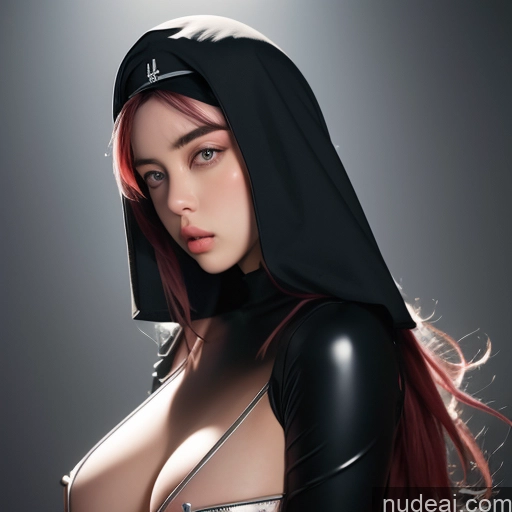 ai nude image of pics of Billie Eilish Nun Nun Oufit With Breast Curtains (Houshou Marine Style) Church Pregnant Bj_Devil_angel Blowjob Cumshot Woman, Sucking A Cock Testicle Sucking Maske's Balls Deep Deepthroat 18 20s Shocked Serious Dark Lighting Detailed