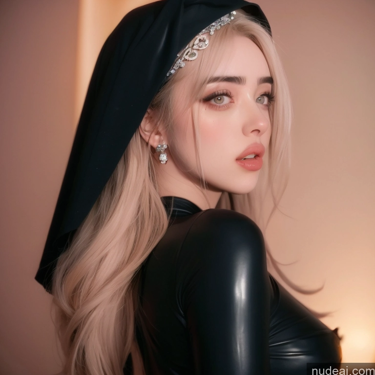 Small Tits Pregnant Billie Eilish Nun Nun Oufit With Breast Curtains (Houshou Marine Style) Church Blowjob Bj_Devil_angel Two 18 20s Dark Lighting Detailed Inversemouthfuck Reverse Fellatio Testicle Sucking