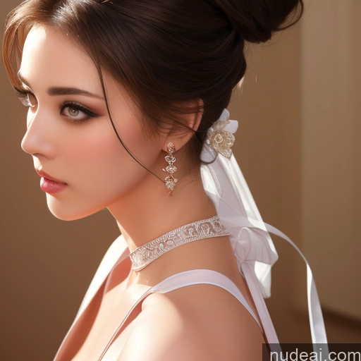 related ai porn images free for Hair Bun Wedding Back View Bending Over