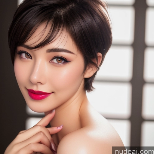 related ai porn images free for Small Tits Short Hair Lipstick Fairer Skin Happy Messy Filipina Dark Lighting Black Hair