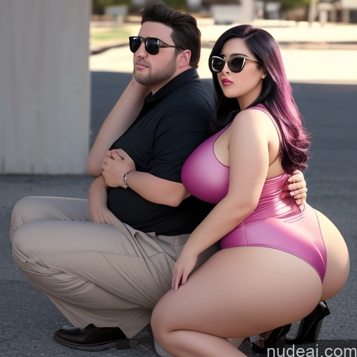 related ai porn images free for Woman + Man One Huge Boobs Big Ass Chubby Big Hips 40s Purple Hair Sunglasses Front View Squatting Spreading Legs Cumshot Daisy Dukes High Heels Short Shorts