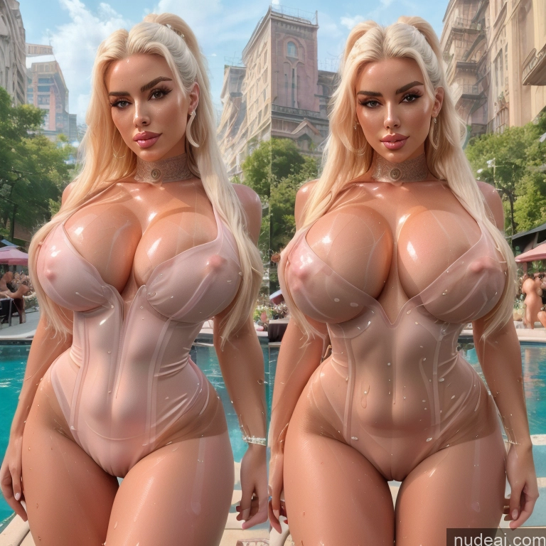 related ai porn images free for Bimbo Huge Boobs Nude Two Detailed Several Pool Bathing Onoff