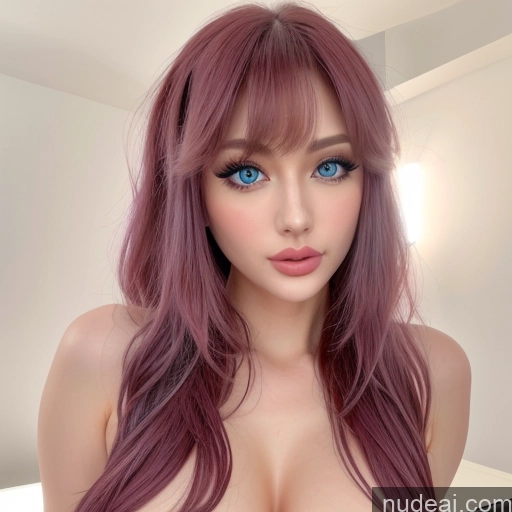 related ai porn images free for Perfect Boobs ShiroGal Doll Likeness White Breast Grab Nude Pouting Lips Deep Blue Eyes Sexy Face Seductive Big Ass