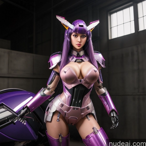 related ai porn images free for SuperMecha: A-Mecha Musume A素体机娘 Symix Preview Huge Tits, Hard Nipples Dream Mecha Girl Purple Hair