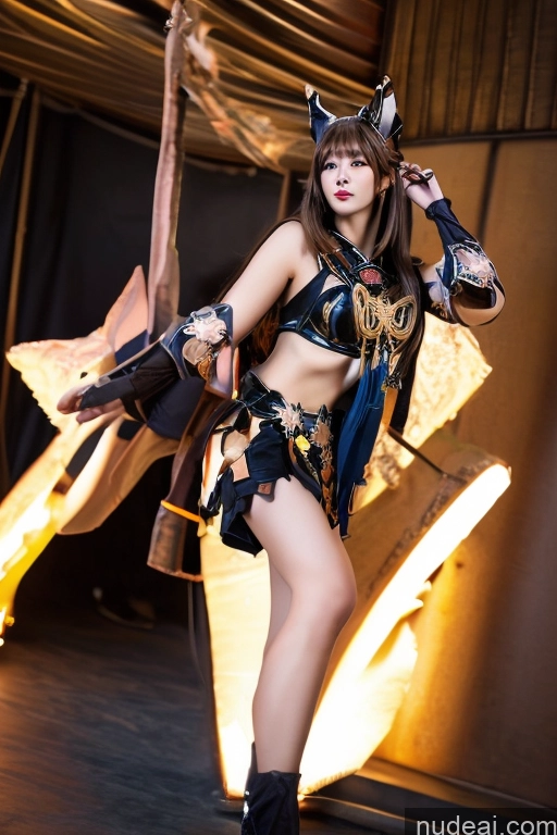 ai nude image of pics of MuQingQing Kasumi Dream Mecha Girl Kirara: Genshin Impact Cosplayers