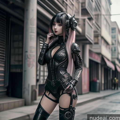 related ai porn images free for Mech Suit MuQingQing Ruru Gothic Punk Girl