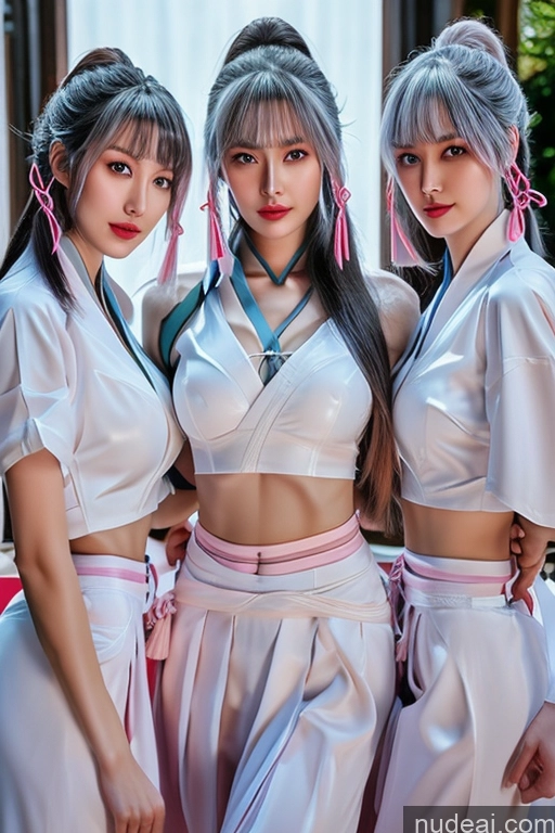 ai nude image of pics of MuQingQing 18 Skin Detail (beta) Ayaka Kendo Uniform: Genshin Impact Cosplayers