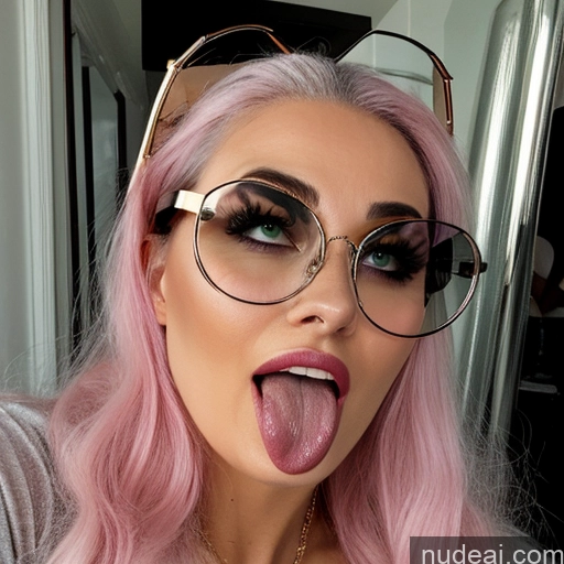 related ai porn images free for Woman Two Beautiful Huge Boobs Glasses Big Ass Short 80s Ahegao Italian Mirror Selfie Bedroom Front View Spreading Legs Nude Bodypaint Jewelry Bright Lighting