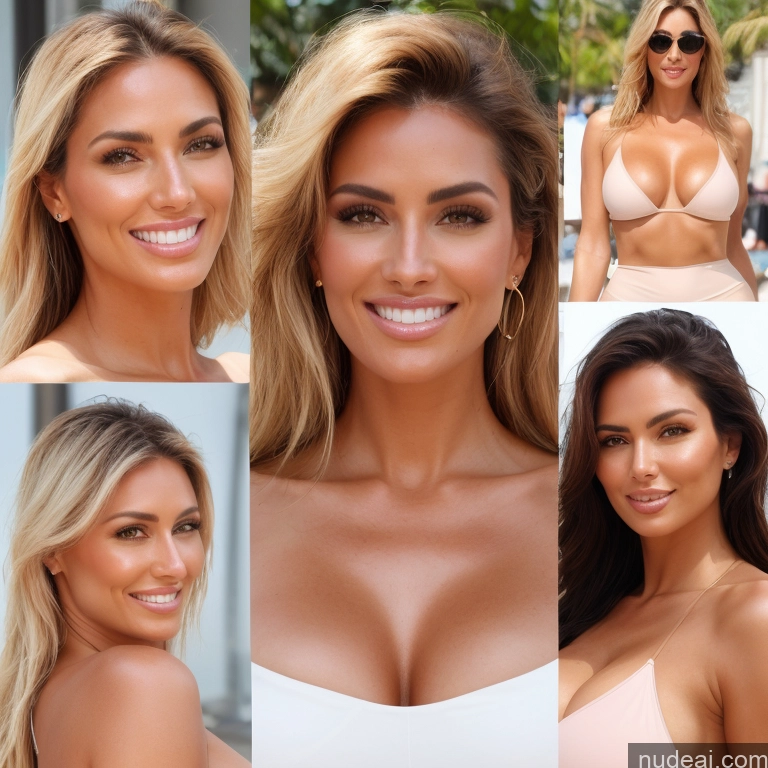 related ai porn images free for Milf 40s Happy Blonde Straight White Front View Topless Gym Huge Boobs Busty T-pose Several Two Tanned Skin One Piece Swimsuit