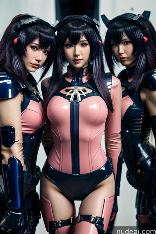 related ai porn images free for 1girl Hu Tao: Genshin Impact Cosplayers SuperMecha: A-Mecha Musume A素体机娘 Blue Hair