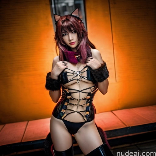 ai nude image of pics of 1girl Hu Tao: Genshin Impact Cosplayers Dangerous Beast Cosplay