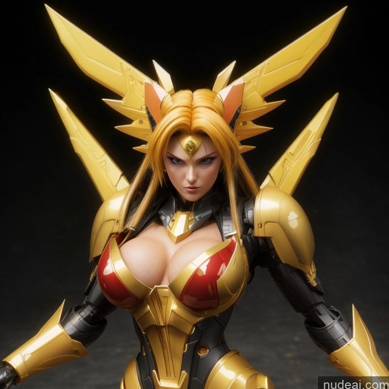 related ai porn images free for SuperMecha: A-Mecha Musume A素体机娘 Super Saiyan Super Saiyan 4 Woman Bodybuilder Busty Battlefield Front View