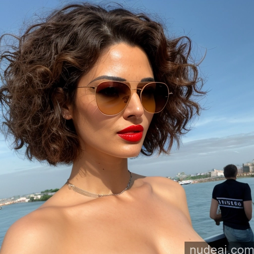 related ai porn images free for Woman Several Perfect Boobs Sunglasses Lipstick Small Ass Thick Long Legs Short Hair Curly Hair 30s Angry Brunette Asian 3d Jungle Front View Nude Bright Lighting Detailed Transparent Partially Nude Topless