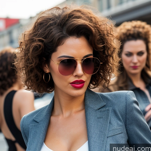 related ai porn images free for Woman Several Perfect Boobs Sunglasses Lipstick Small Ass Thick Long Legs Short Hair Curly Hair 30s Angry Brunette Asian 3d Jungle Front View Nude Bright Lighting Detailed Transparent Partially Nude Topless