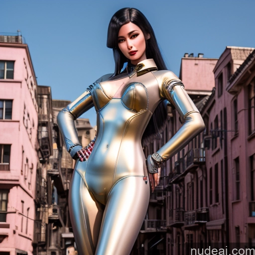 ai nude image of pics of Science Fiction Style Dream Mecha Girl Vintage Anime Style HClothing