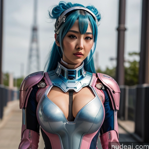 related ai porn images free for ARC: A-Mecha Musume A素体机娘 Wedding Girl Blue Hair