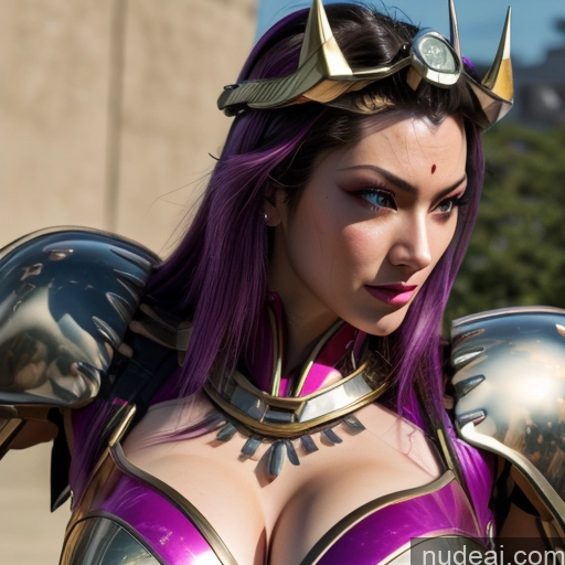 related ai porn images free for MuQingQing SuperMecha: A-Mecha Musume A素体机娘 Perfect Boobs Close-up View Purple Hair