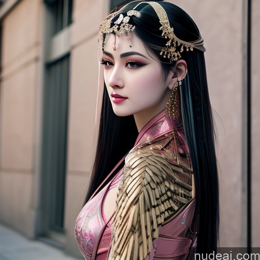 ai nude image of pics of Girl Futuristicbot V2 MuQingQing Blue Hair