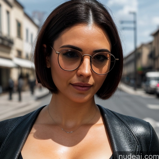 ai nude image of pics of Woman + Man Perfect Boobs Big Ass Thick Short Hair Glasses 40s Sexy Face Black Hair Ponytail Polynesian Beach Nude Spreading Legs