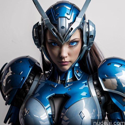 Nude 18 Mech Suit Fantasy Armor Steampunk Sci-fi Armor ARC: A-Mecha Musume A素体机娘 SuperMecha: A-Mecha Musume A素体机娘 REN: A-Mecha Musume A素体机娘 Deep Blue Eyes