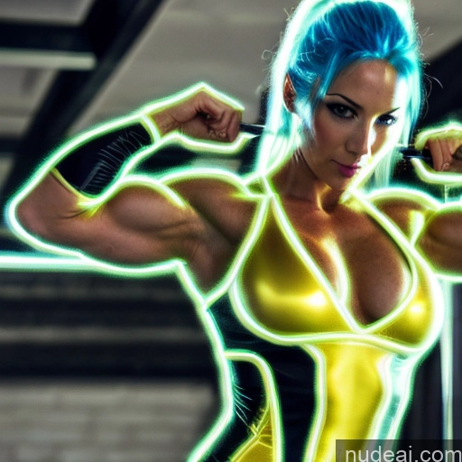 related ai porn images free for Superhero Woman Muscular Abs Front View Neon Lights Clothes: Blue Cosplay Spandex Blue Hair Blonde Neon Lights Clothes: Yellow Busty Halloween Vampire Super Saiyan