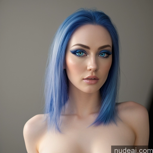 related ai porn images free for Rainbow Haired Girl Deep Blue Eyes Nude Clown