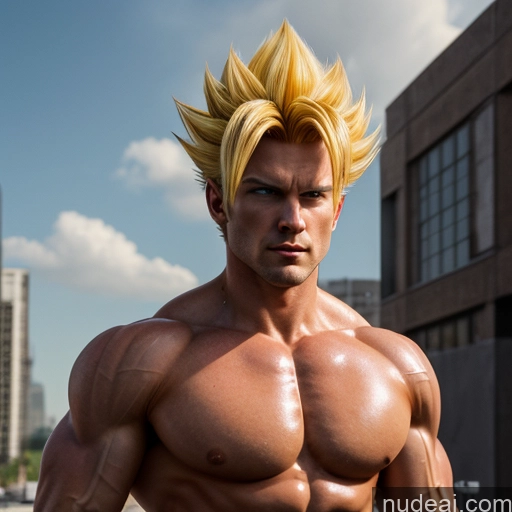 related ai porn images free for Super Saiyan 4 Super Saiyan Muscular Cyborg Style Cyborg Android Fantasy Armor Mech Suit Steampunk Superhero Sci-fi Armor