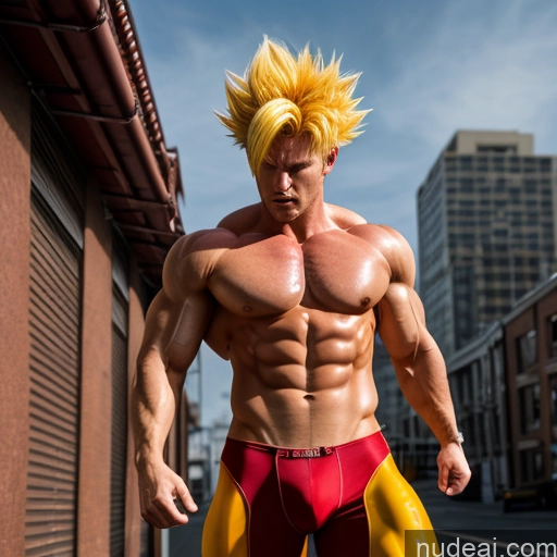 related ai porn images free for Super Saiyan 4 Super Saiyan Muscular Cyborg Style Cyborg Android Fantasy Armor Mech Suit Sci-fi Armor