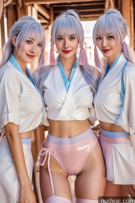 ai nude image of pics of Wooden Horse Nude 18 Happy Ayaka Kendo Uniform: Genshin Impact Cosplayers