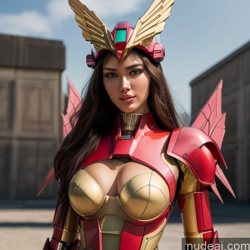 related ai porn images free for SuperMecha: A-Mecha Musume A素体机娘 Gold Jewelry 18 Nude Hawkgirl