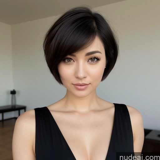 related ai porn images free for Woman One Small Tits Skinny Small Ass Short Hair 20s Beautiful Sexy Face Black Hair Bobcut Korean 3d Detailed