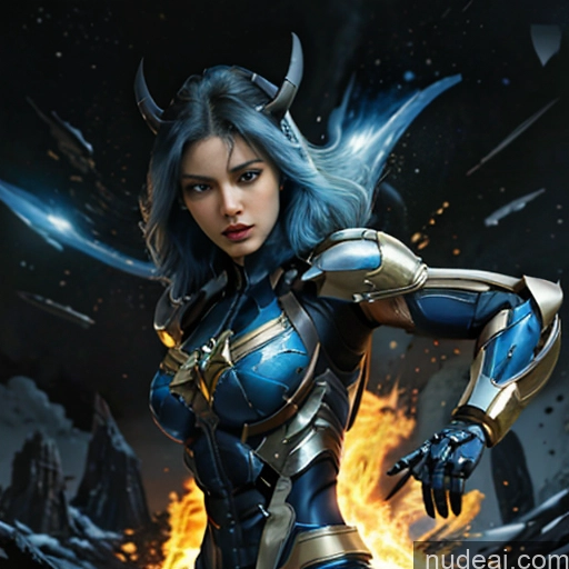 related ai porn images free for Woman Bodybuilder Busty Muscular Abs Perfect Boobs Blue Hair Skin Detail (beta) Front View Cosplay Superhero Detailed SuperMecha: A-Mecha Musume A素体机娘 Captain Marvel Battlefield Has Wings