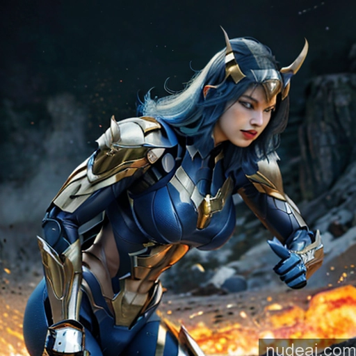 related ai porn images free for Woman Bodybuilder Busty Muscular Abs Perfect Boobs Blue Hair Skin Detail (beta) Front View Cosplay Superhero Detailed Captain Marvel Has Wings Angel SuperMecha: A-Mecha Musume A素体机娘 Battlefield Cyborg