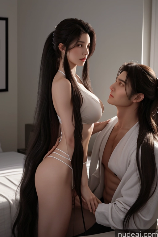 related ai porn images free for Jewish Perfect Boobs Beautiful Small Ass Perfect Body Long Hair Straight Slicked Brunette Front View Nude Bedroom Korean Japanese Two Woman + Man Black Hair Blowjob Massage T-pose