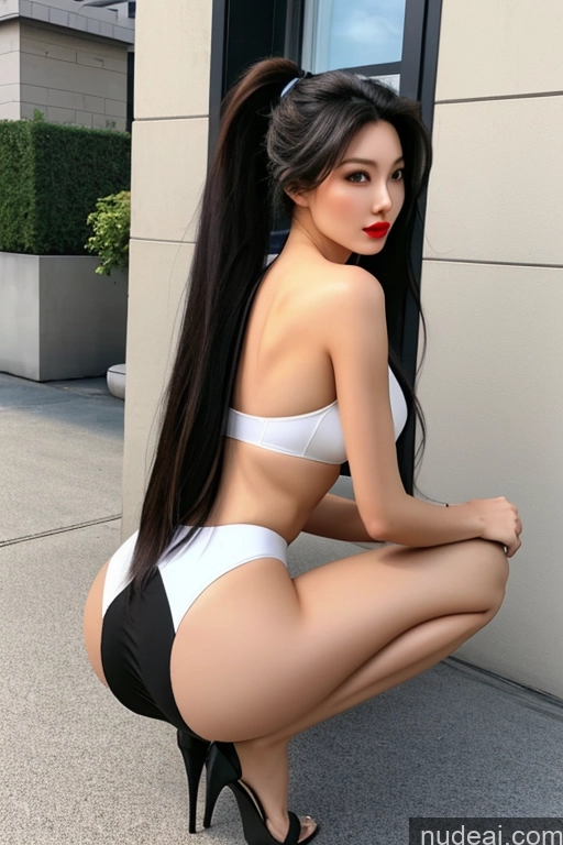 related ai porn images free for One Huge Boobs Beautiful Lipstick Big Ass Big Hips Tall Perfect Body Long Hair 20s Seductive Black Hair Ponytail Asian Japanese 3d Street Front View Dress High Heels Pearl Jewelry Bright Lighting Detailed Squatting Cleavage