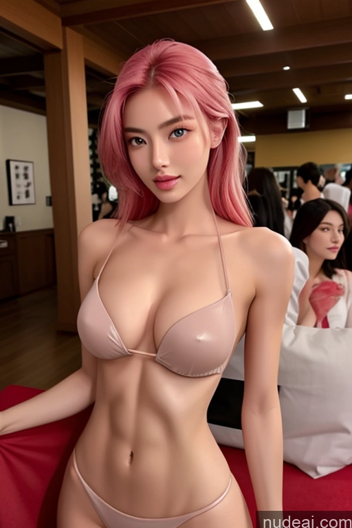 related ai porn images free for Woman Two Perfect Body Beautiful Pink Hair 18 Japanese Nude