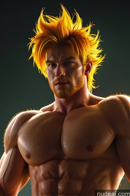 related ai porn images free for Super Saiyan 4 Super Saiyan Bodybuilder Firefighter