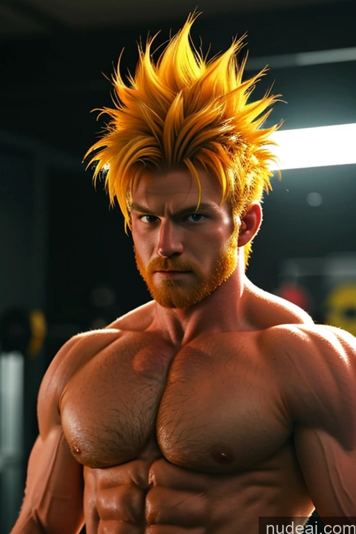 related ai porn images free for Super Saiyan 4 Super Saiyan Bodybuilder Santa