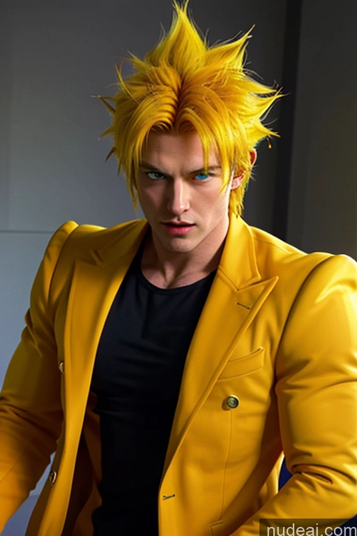 Super Saiyan 4 Super Saiyan Bodybuilder EdgCJ, Wearing EdgCJ, Chic Jacket