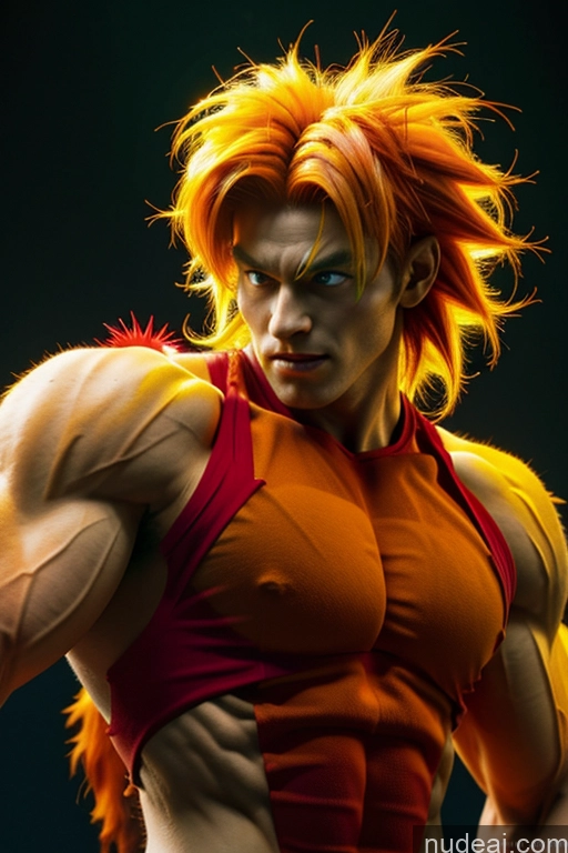 Super Saiyan 4 Super Saiyan Bodybuilder SSS: A-Mecha Musume A素体机娘