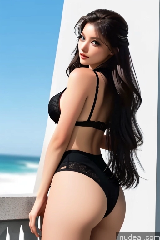 related ai porn images free for Looking At Sky LanLingEr Wavy Hair Devil