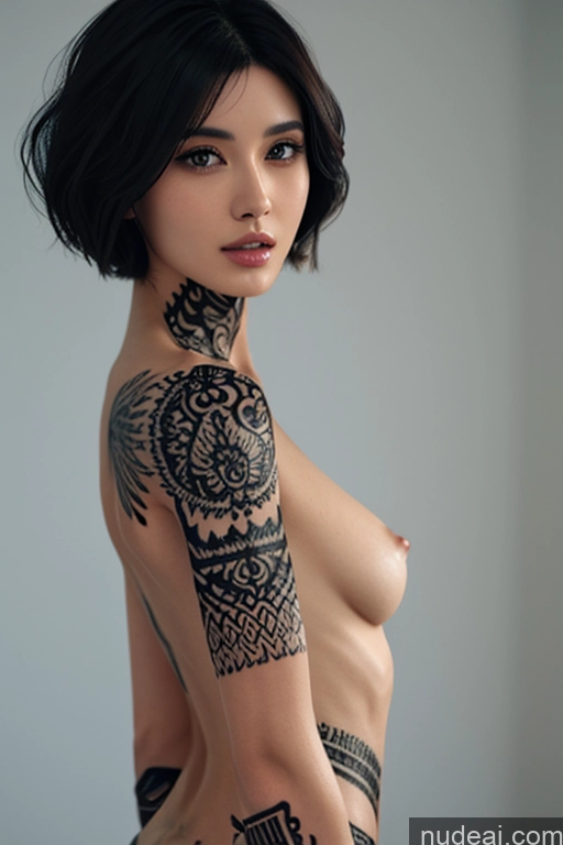 related ai porn images free for Nude Black Hair Tattoos Skinny Short Hair Fairer Skin Small Tits Bobcut Two 18 Soft Anime Cumshot