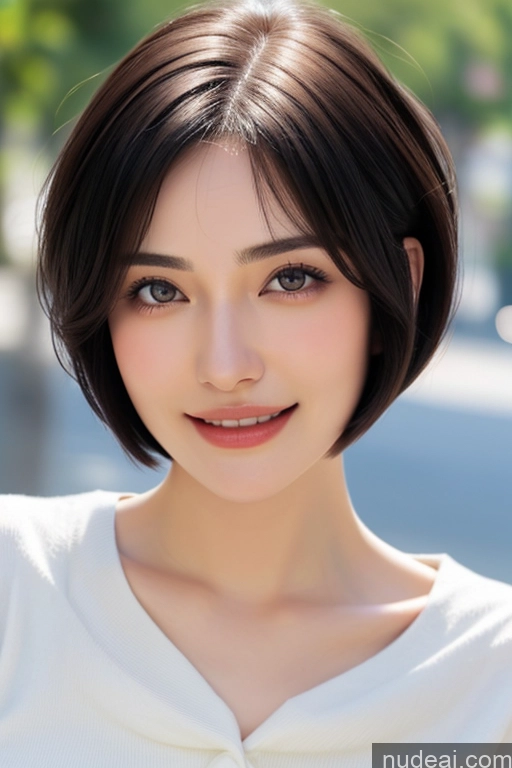 related ai porn images free for Woman One Short Hair 18 Happy Black Hair Pixie Japanese Skin Detail (beta) Street Front View Sailor Detailed