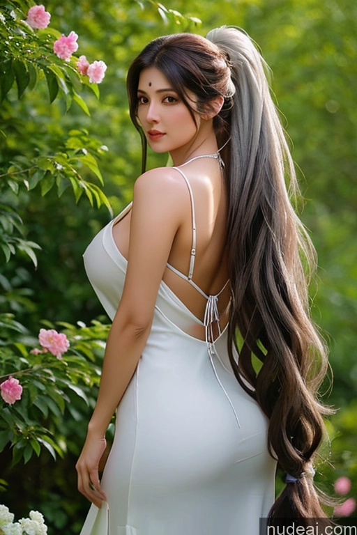 related ai porn images free for Milf One Big Ass Huge Boobs Long Hair 50s Indian Jewelry Front View