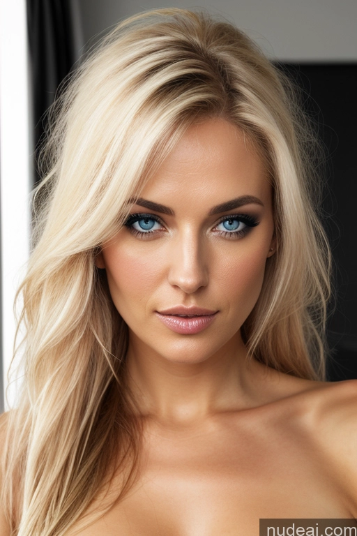 related ai porn images free for Fairer Skin Blonde Messy Swedish Soft + Warm Front View Nude