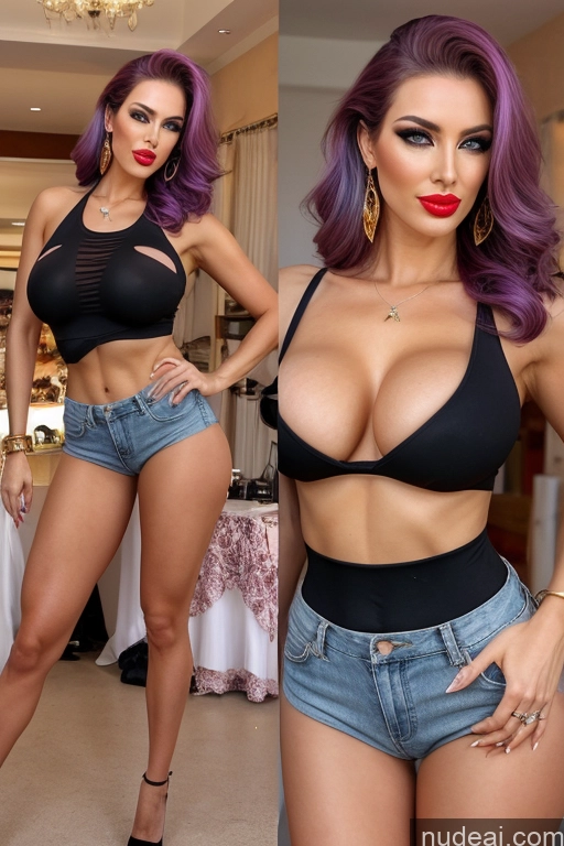 related ai porn images free for Woman Several Busty Huge Boobs Beautiful Big Ass Lipstick Long Legs 30s Pouting Lips Blonde Brunette Ginger Purple Hair Pink Hair Spreading Legs Bending Over Nude Cleavage Topless Gold Jewelry