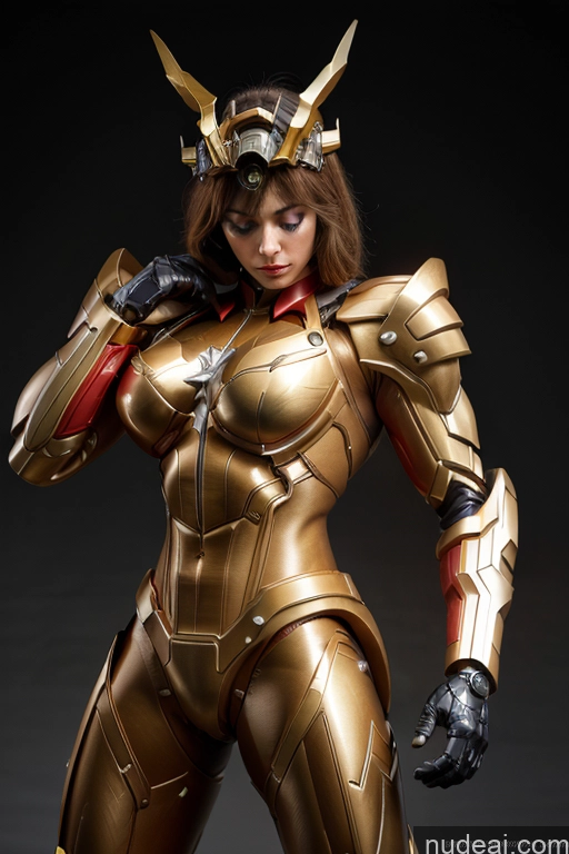 related ai porn images free for Captain Marvel SuperMecha: A-Mecha Musume A素体机娘 Woman Busty Abs Front View Bodybuilder Muscular Has Wings Angel