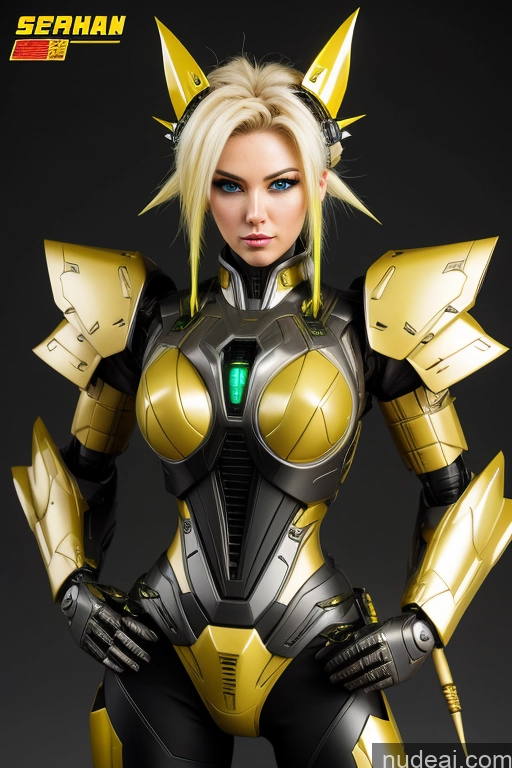 related ai porn images free for Super Saiyan Mech Suit Fantasy Armor Sci-fi Armor SSS: A-Mecha Musume A素体机娘